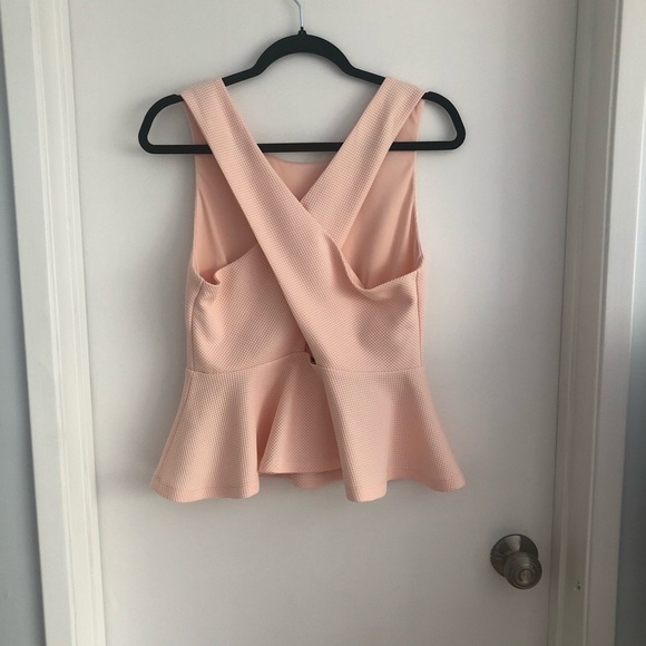 Miss Selfridge Pink Sleeveless Top Size 10 - Picture 4 of 6
